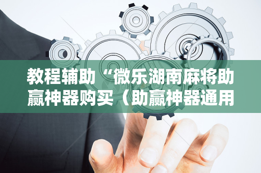 教程辅助“微乐湖南麻将助赢神器购买（助赢神器通用版）