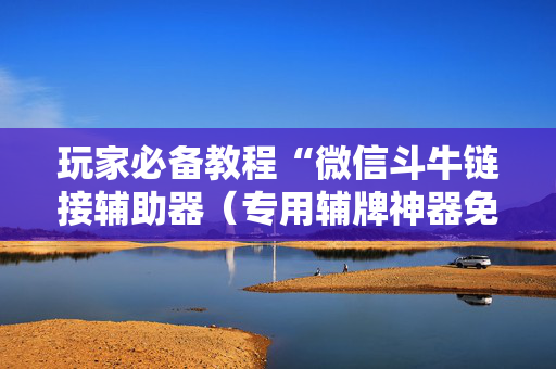 玩家必备教程“微信斗牛链接辅助器（专用辅牌神器免安装）