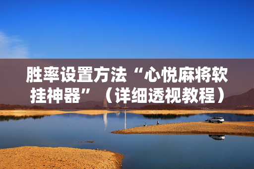 胜率设置方法“心悦麻将软挂神器”（详细透视教程）-哔哩哔哩