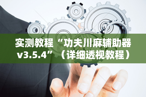 实测教程“功夫川麻辅助器v3.5.4”（详细透视教程）-哔哩哔哩