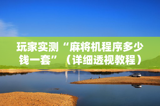 玩家实测“麻将机程序多少钱一套”（详细透视教程）-哔哩哔哩