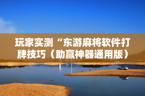 玩家实测“东游麻将软件打牌技巧（助赢神器通用版）