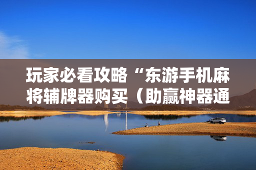 玩家必看攻略“东游手机麻将辅牌器购买（助赢神器通用版）