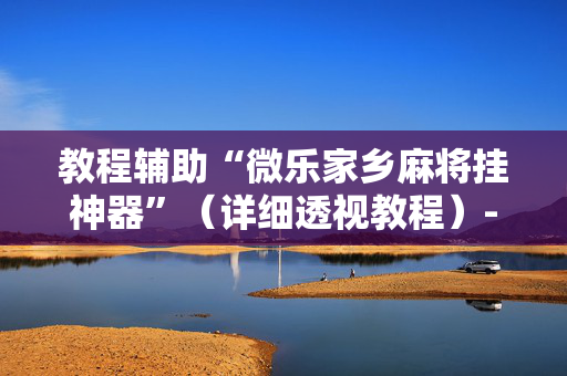 教程辅助“微乐家乡麻将挂神器”（详细透视教程）-哔哩哔哩