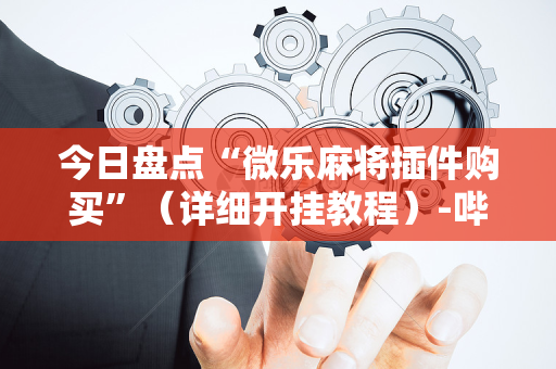 今日盘点“微乐麻将插件购买”（详细开挂教程）-哔哩哔哩