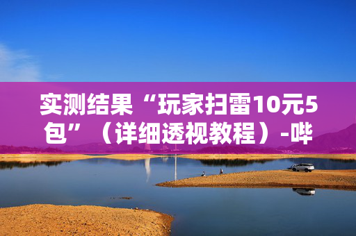 实测结果“玩家扫雷10元5包”（详细透视教程）-哔哩哔哩