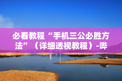 必看教程“手机三公必胜方法”（详细透视教程）-哔哩哔哩