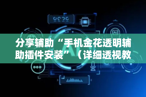 分享辅助“手机金花透明辅助插件安装”（详细透视教程）-哔哩哔哩