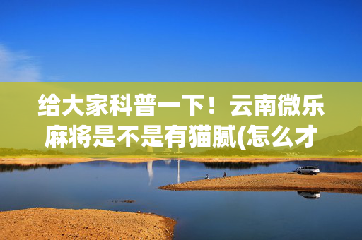 给大家科普一下！云南微乐麻将是不是有猫腻(怎么才能来好牌)