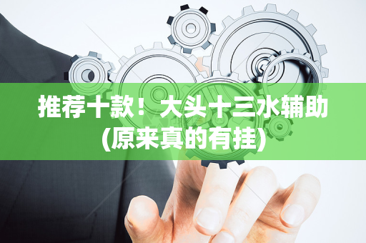 推荐十款！大头十三水辅助(原来真的有挂)