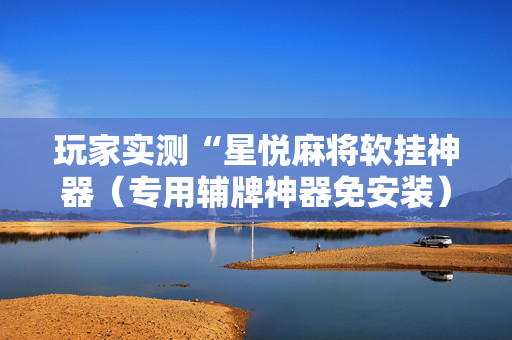 玩家实测“星悦麻将软挂神器（专用辅牌神器免安装）