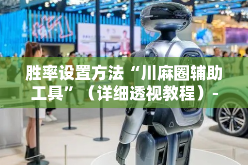 胜率设置方法“川麻圈辅助工具”（详细透视教程）-哔哩哔哩