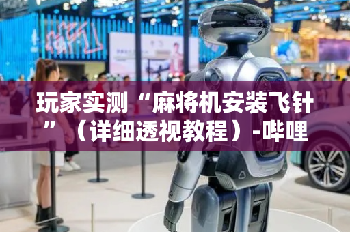 玩家实测“麻将机安装飞针”（详细透视教程）-哔哩哔哩