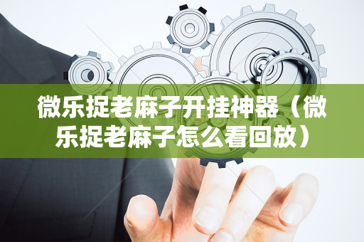 微乐捉老麻子开挂神器（微乐捉老麻子怎么看回放）