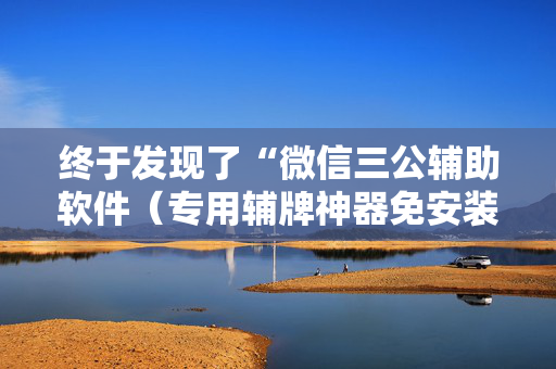 终于发现了“微信三公辅助软件（专用辅牌神器免安装）