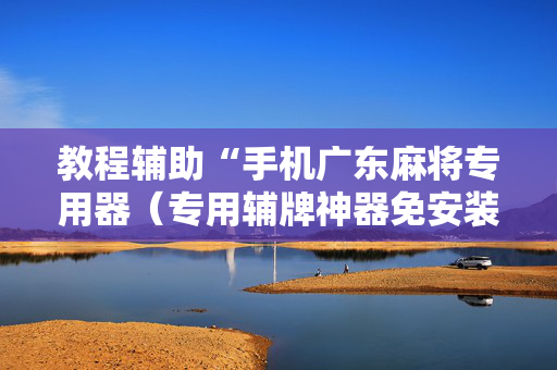 教程辅助“手机广东麻将专用器（专用辅牌神器免安装）