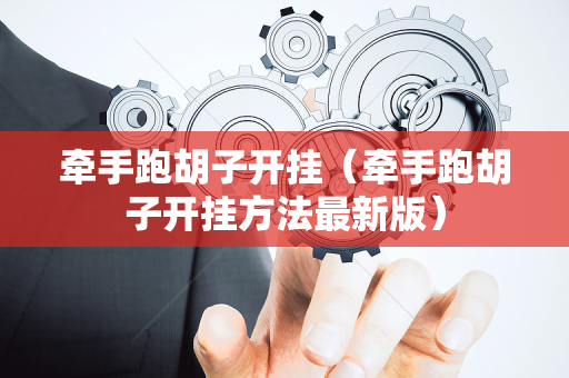 牵手跑胡子开挂（牵手跑胡子开挂方法最新版）