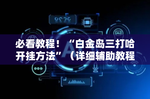 必看教程！“白金岛三打哈开挂方法”（详细辅助教程）-哔哩哔哩