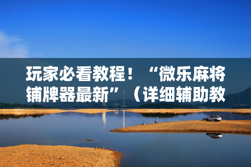 玩家必看教程！“微乐麻将铺牌器最新”（详细辅助教程）-哔哩哔哩