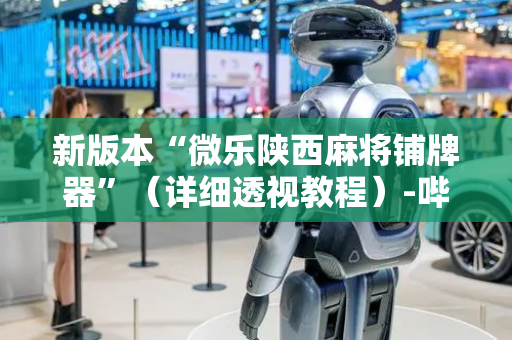 新版本“微乐陕西麻将铺牌器”（详细透视教程）-哔哩哔哩
