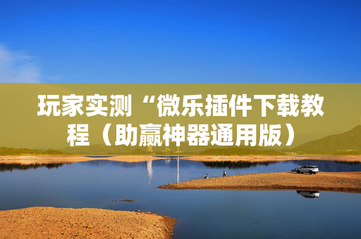 玩家实测“微乐插件下载教程（助赢神器通用版）