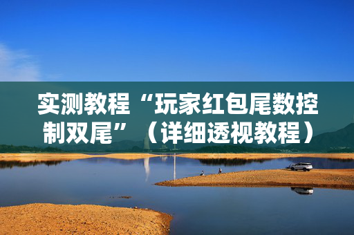实测教程“玩家红包尾数控制双尾”（详细透视教程）-哔哩哔哩