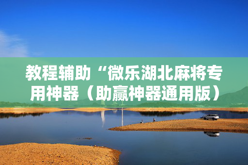 教程辅助“微乐湖北麻将专用神器（助赢神器通用版）