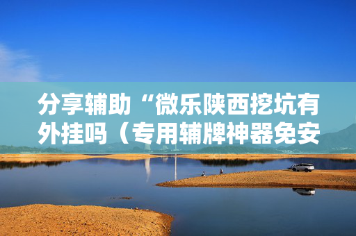 分享辅助“微乐陕西挖坑有外挂吗（专用辅牌神器免安装）