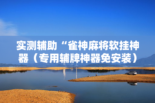 实测辅助“雀神麻将软挂神器（专用辅牌神器免安装）