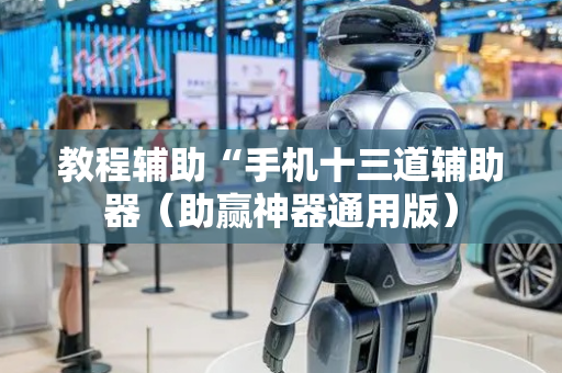 教程辅助“手机十三道辅助器（助赢神器通用版）