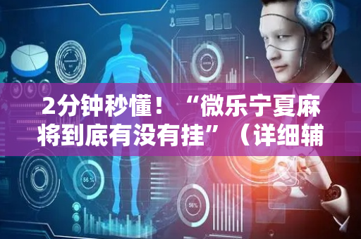 2分钟秒懂！“微乐宁夏麻将到底有没有挂”（详细辅助教程）-哔哩哔哩