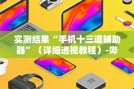 实测结果“手机十三道辅助器”（详细透视教程）-哔哩哔哩
