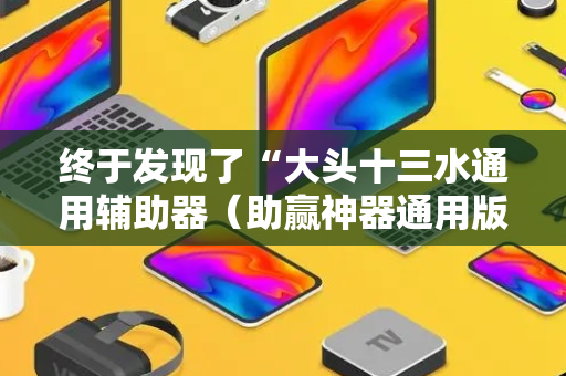 终于发现了“大头十三水通用辅助器（助赢神器通用版）
