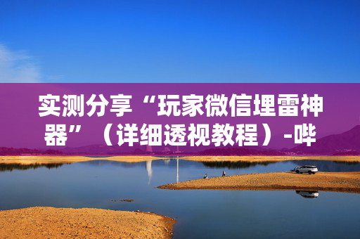 实测分享“玩家微信埋雷神器”（详细透视教程）-哔哩哔哩