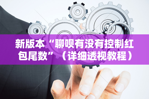 新版本“聊呗有没有控制红包尾数”（详细透视教程）-哔哩哔哩