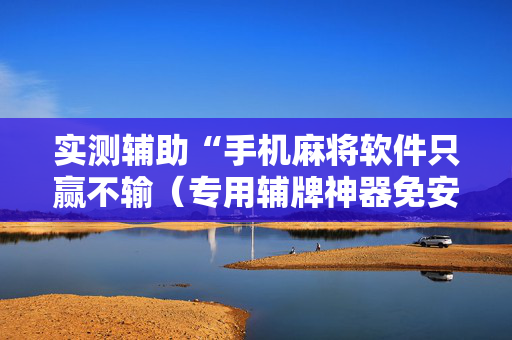 实测辅助“手机麻将软件只赢不输（专用辅牌神器免安装）