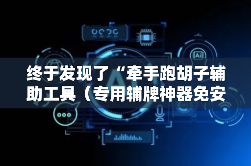终于发现了“牵手跑胡子辅助工具（专用辅牌神器免安装）