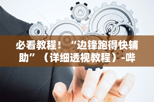 必看教程！“边锋跑得快辅助”（详细透视教程）-哔哩哔哩