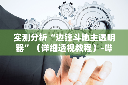 实测分析“边锋斗地主透明器”（详细透视教程）-哔哩哔哩