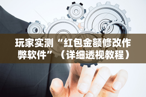 玩家实测“红包金额修改作弊软件”（详细透视教程）-哔哩哔哩