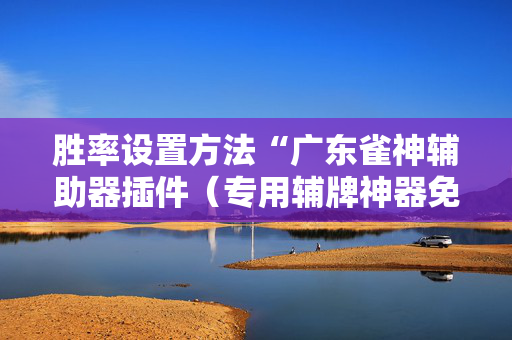 胜率设置方法“广东雀神辅助器插件（专用辅牌神器免安装）