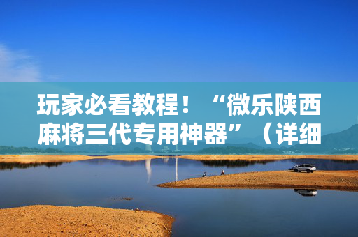玩家必看教程！“微乐陕西麻将三代专用神器”（详细透视教程）-哔哩哔哩