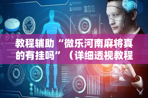 教程辅助“微乐河南麻将真的有挂吗”（详细透视教程）-哔哩哔哩