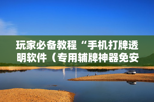 玩家必备教程“手机打牌透明软件（专用辅牌神器免安装）
