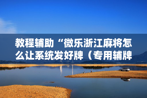 教程辅助“微乐浙江麻将怎么让系统发好牌（专用辅牌神器免安装）