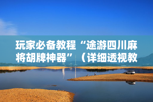 玩家必备教程“途游四川麻将胡牌神器”（详细透视教程）-哔哩哔哩