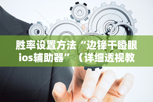 胜率设置方法“边锋干瞪眼ios辅助器”（详细透视教程）-哔哩哔哩