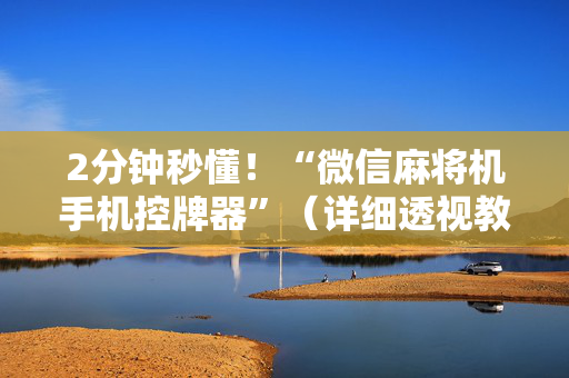2分钟秒懂！“微信麻将机手机控牌器”（详细透视教程）-哔哩哔哩