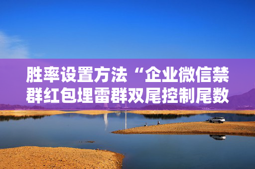 胜率设置方法“企业微信禁群红包埋雷群双尾控制尾数辅助软件”（详细透视教程）-哔哩哔哩