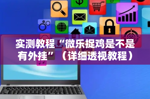 实测教程“微乐捉鸡是不是有外挂”（详细透视教程）-哔哩哔哩